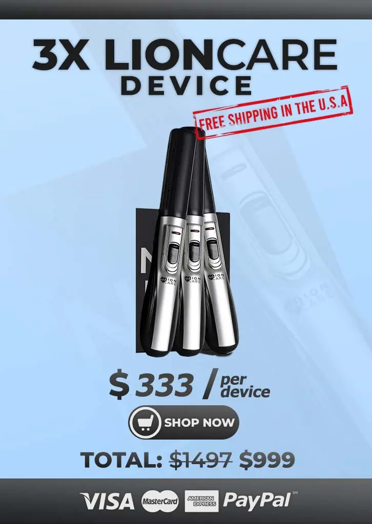 LION Care 3x Device Package - Most Popular