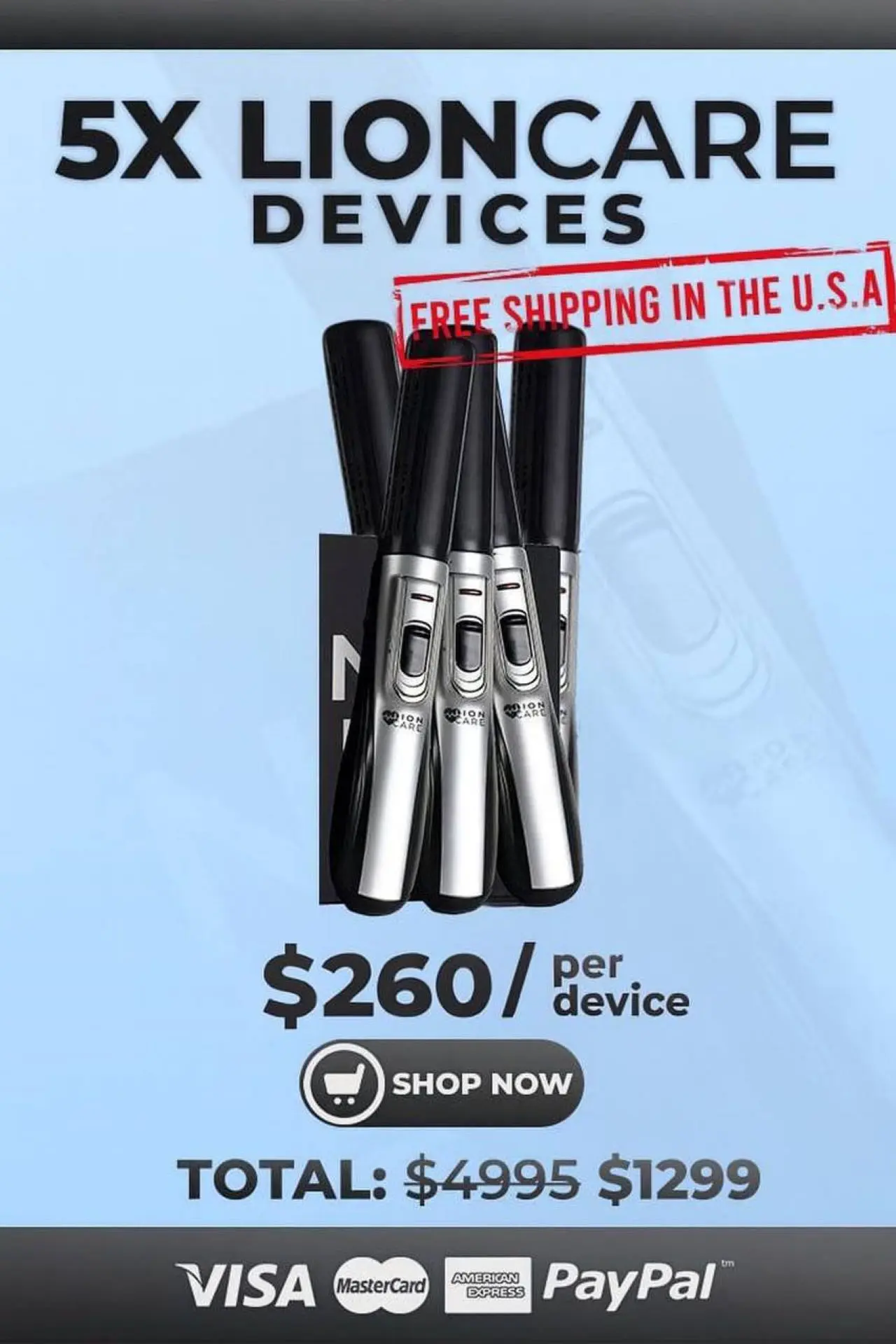 LION Care 5x Device Package - Best Value